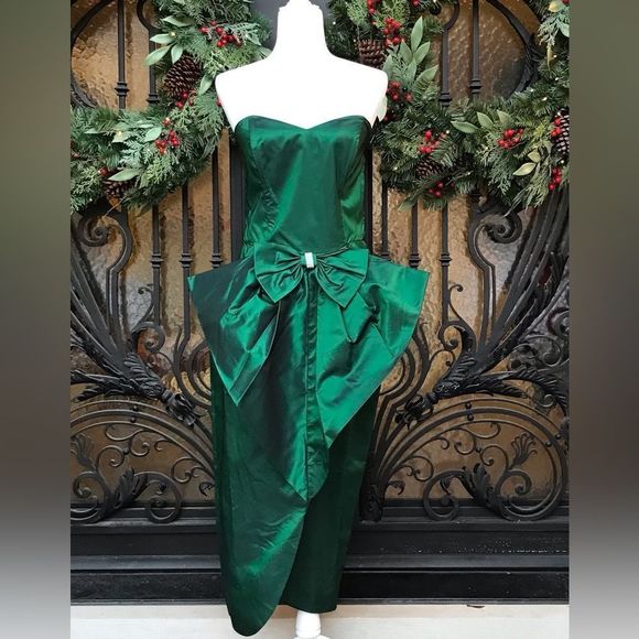Roberta of California Dresses Vtg 8s Roberta Of California Emerald